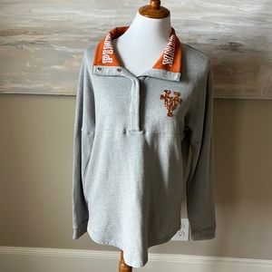 Pink Victoria’s Secret University of Texas halfback sweatshirt